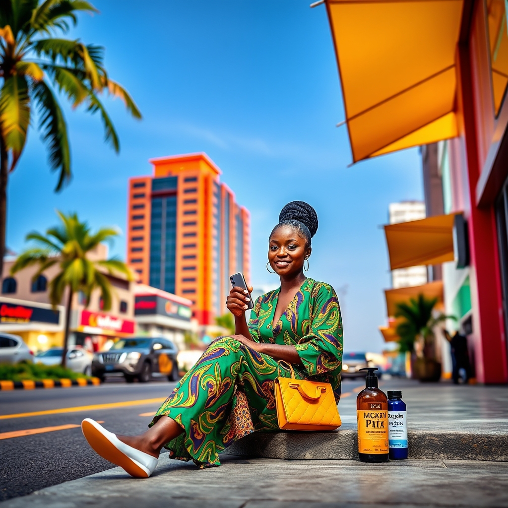 Authentic West African Style Product Placement