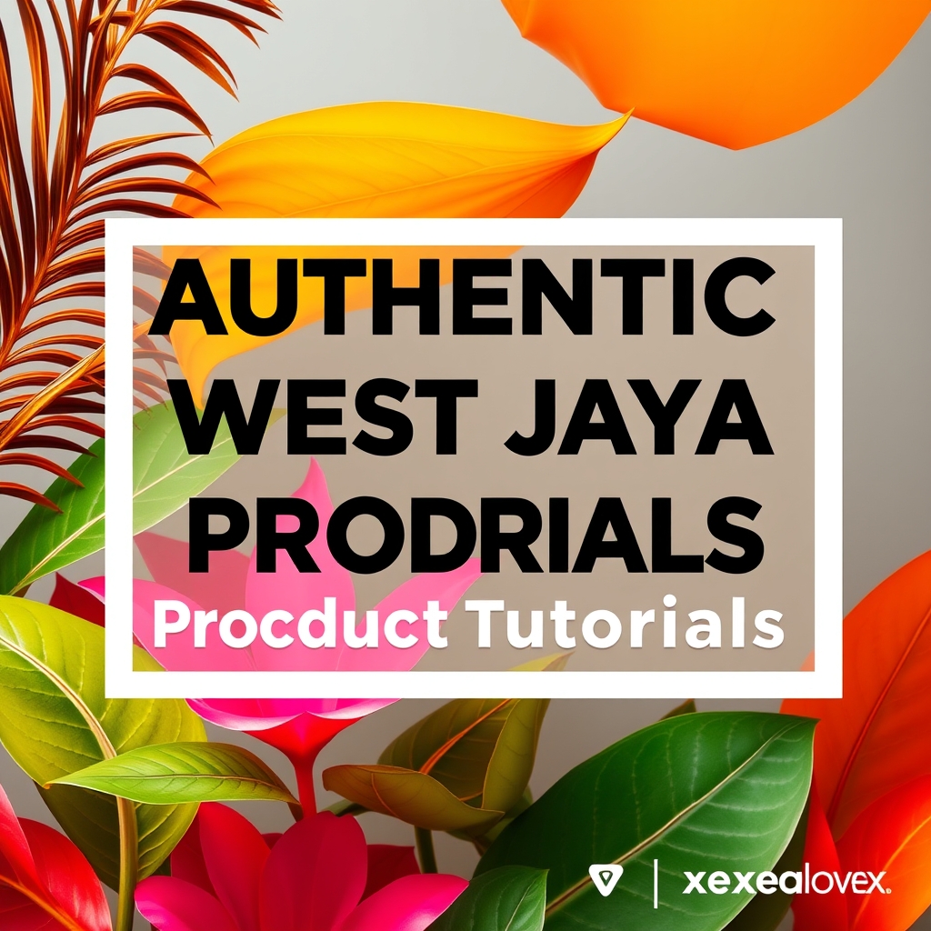 Authentic West Java Product Tutorials