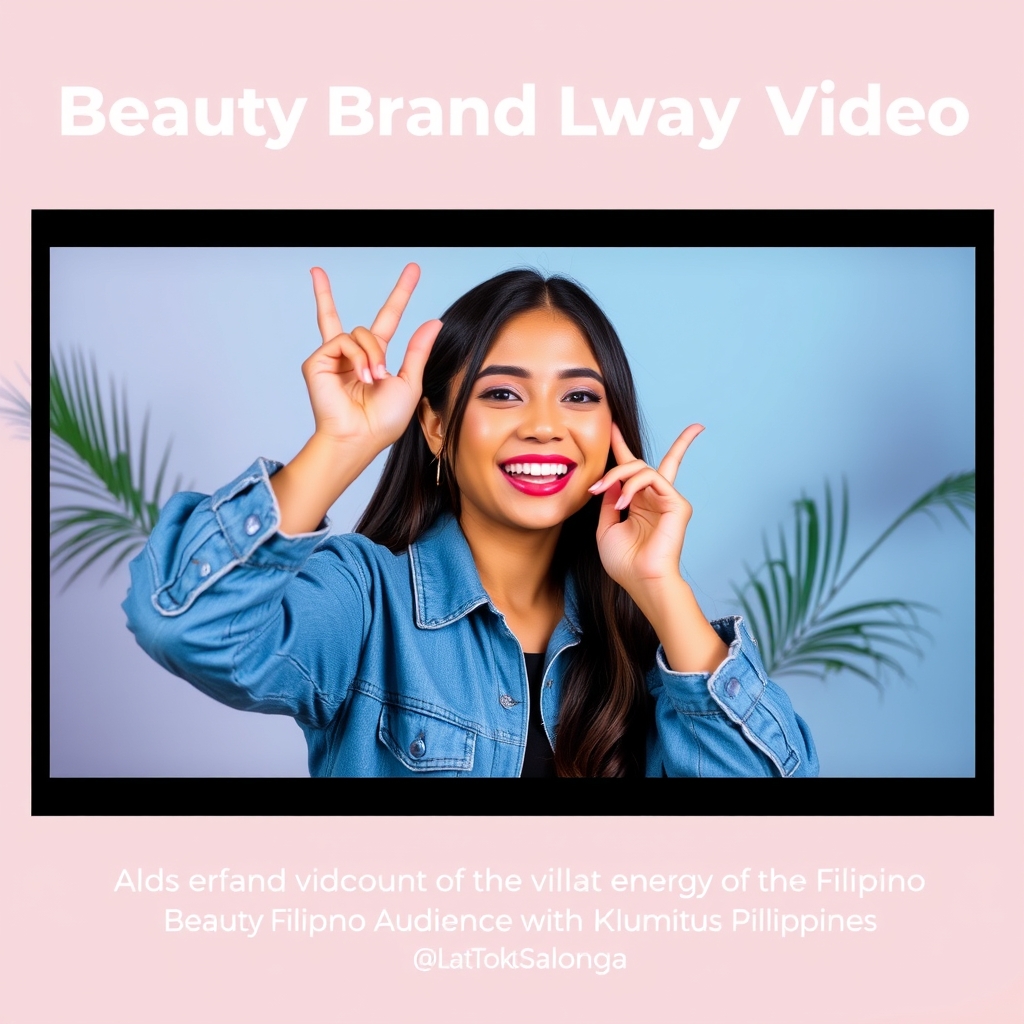 Beauty Brand Giveaway Video for Filipino Audience