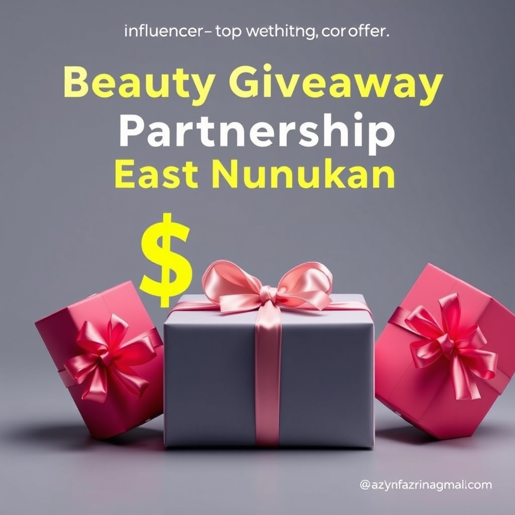 Beauty Giveaway Partnership for East Nunukan
