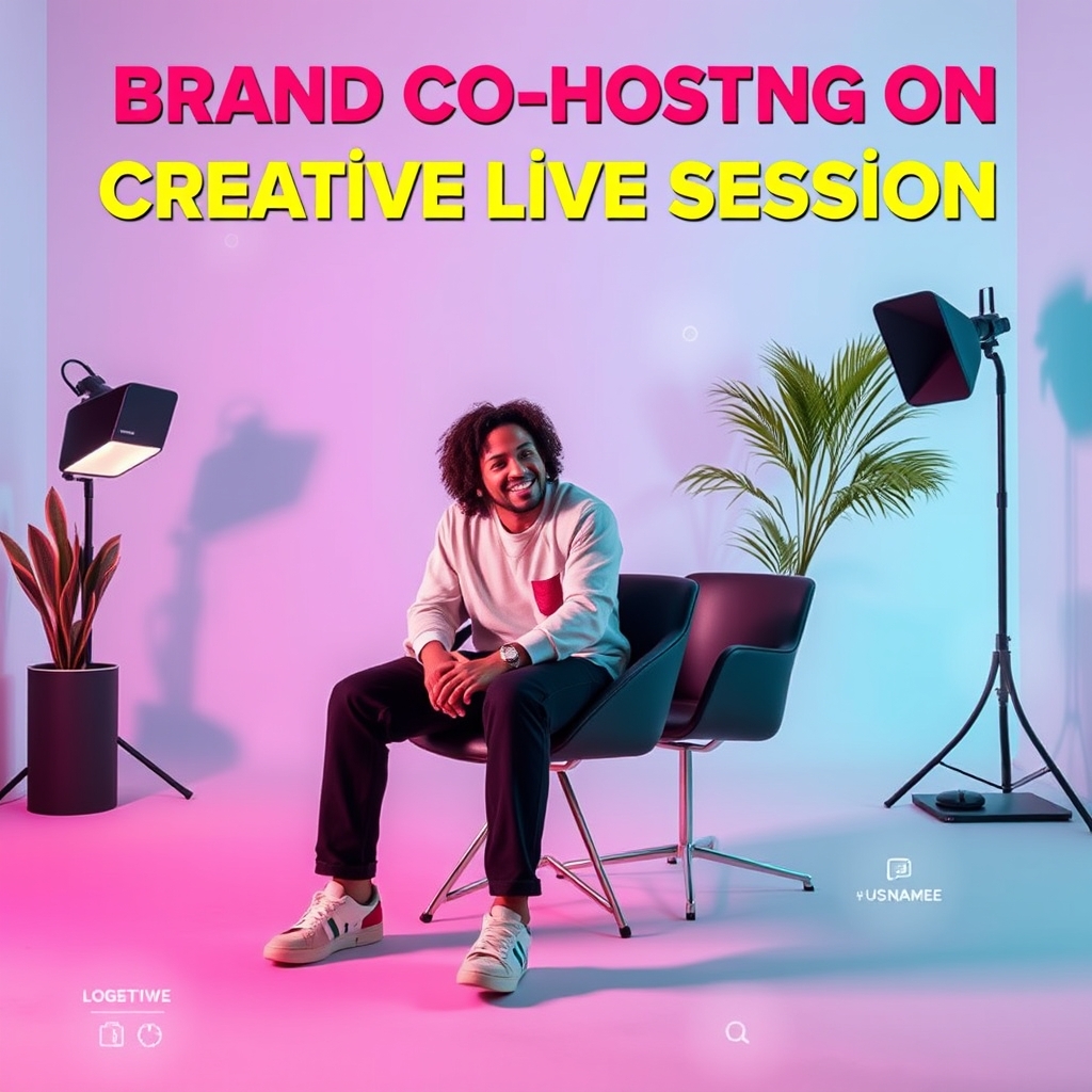Brand Co-Hosting on Creative Live Session