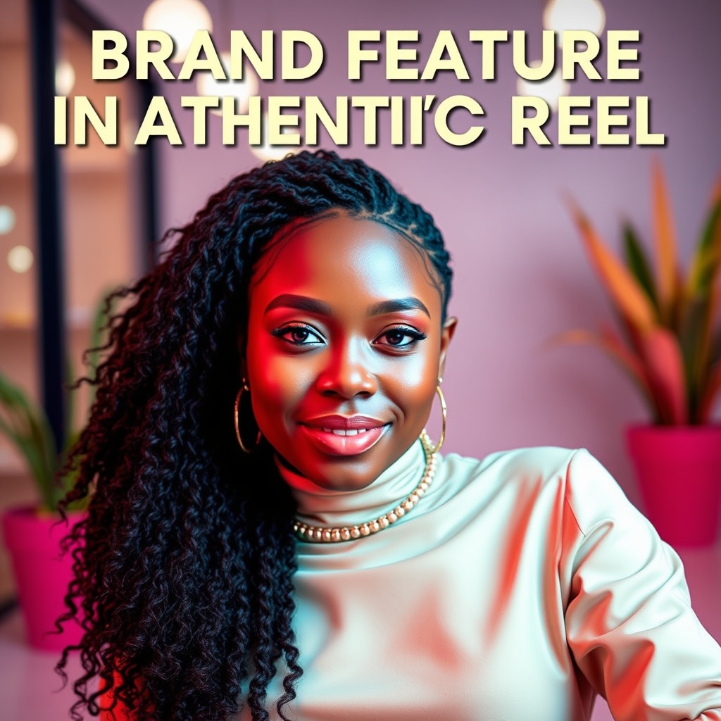 Brand Feature in Authentic Reel