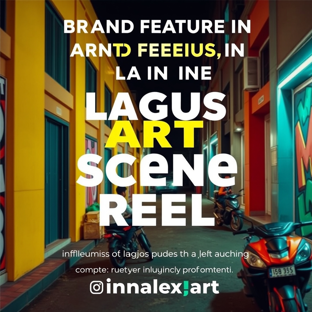 Brand Feature in Lagos Art Scene Reel