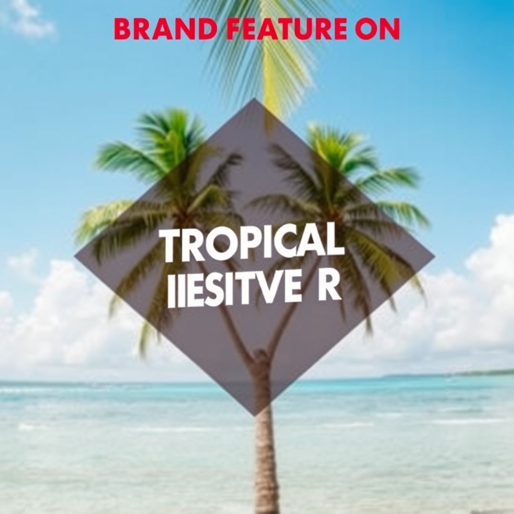 Brand Feature on Tropical Lifestyle Reel