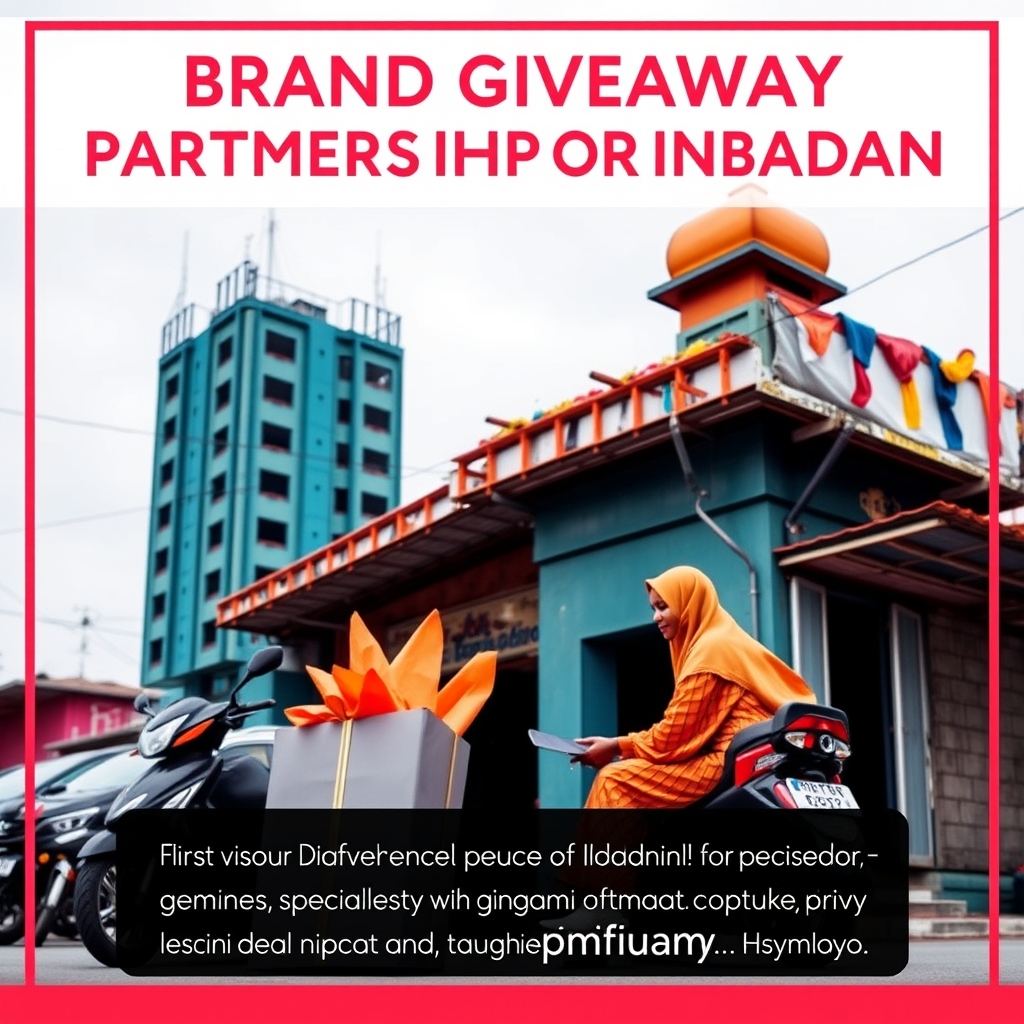 Brand Giveaway Partnership for Ibadan