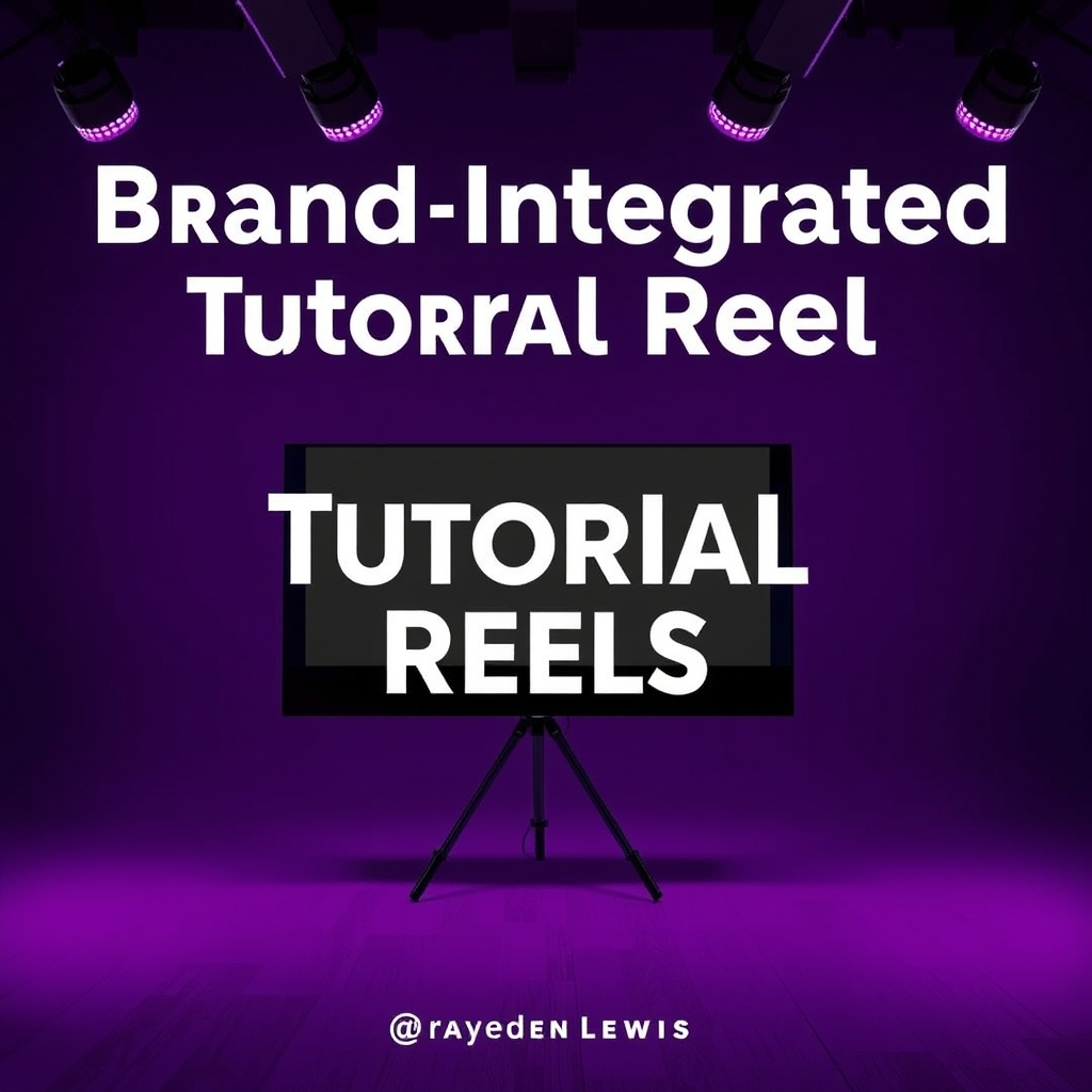 Brand-Integrated Tutorial Reels
