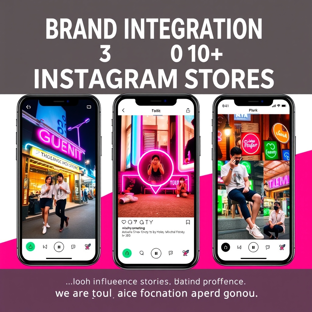 Brand Integration in 10+ Instagram Stories