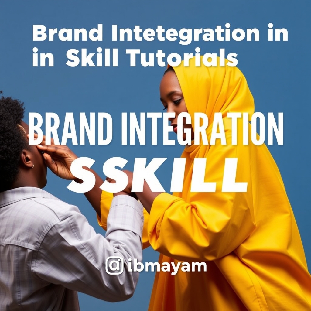Brand Integration in Skill Tutorials