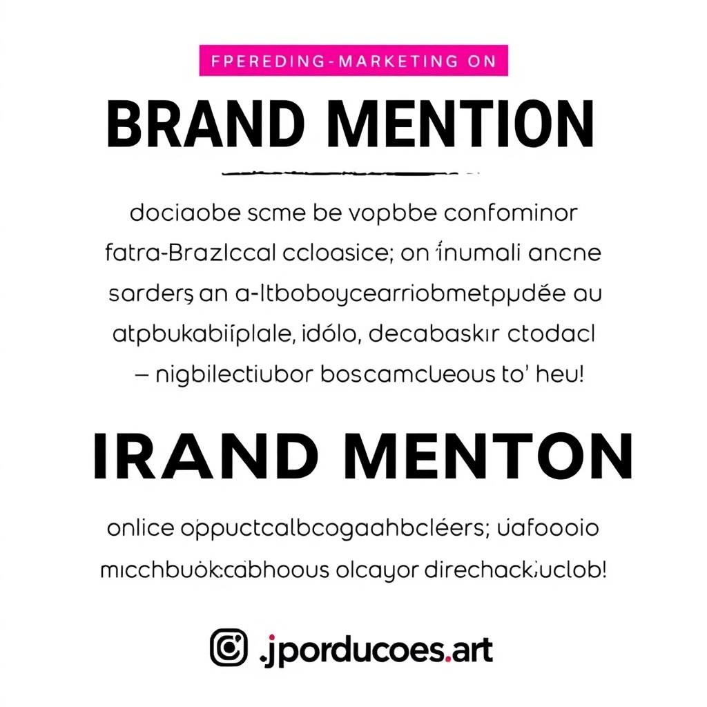 Brand Mention on Instagram Live