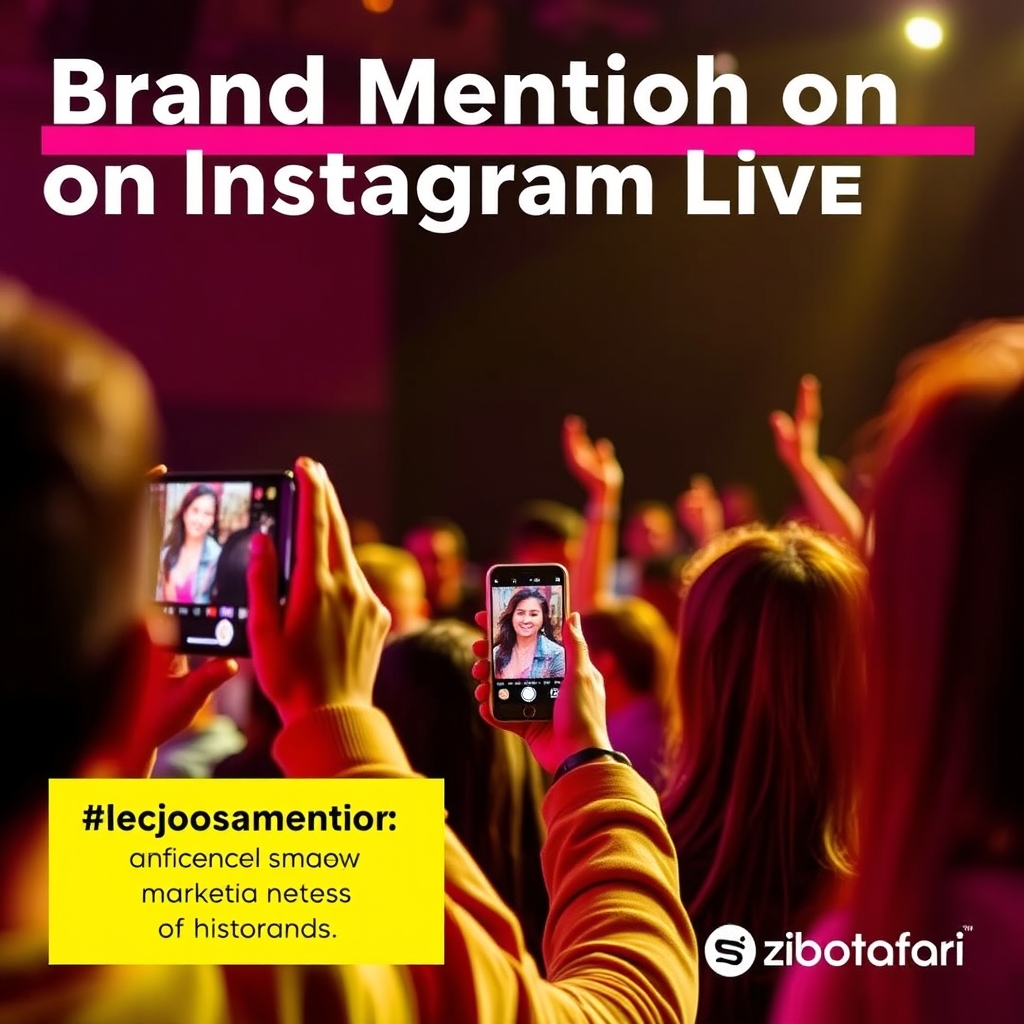 Brand Mention on Instagram Live