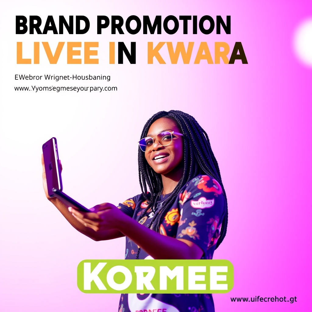 Brand Promotion via IG Live in Kwara
