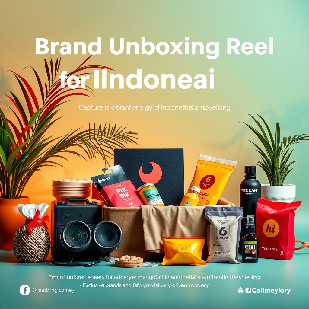 Brand Unboxing Reel for Indonesia