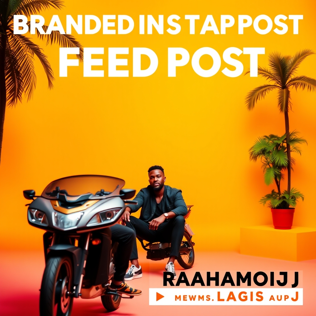 Branded Instagram Feed Post in Lagos