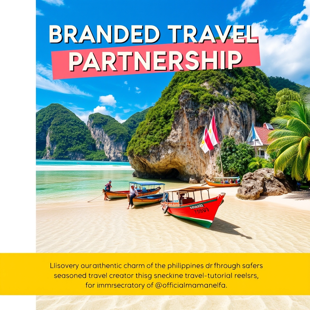 Branded Philippine Travel Content Partnership