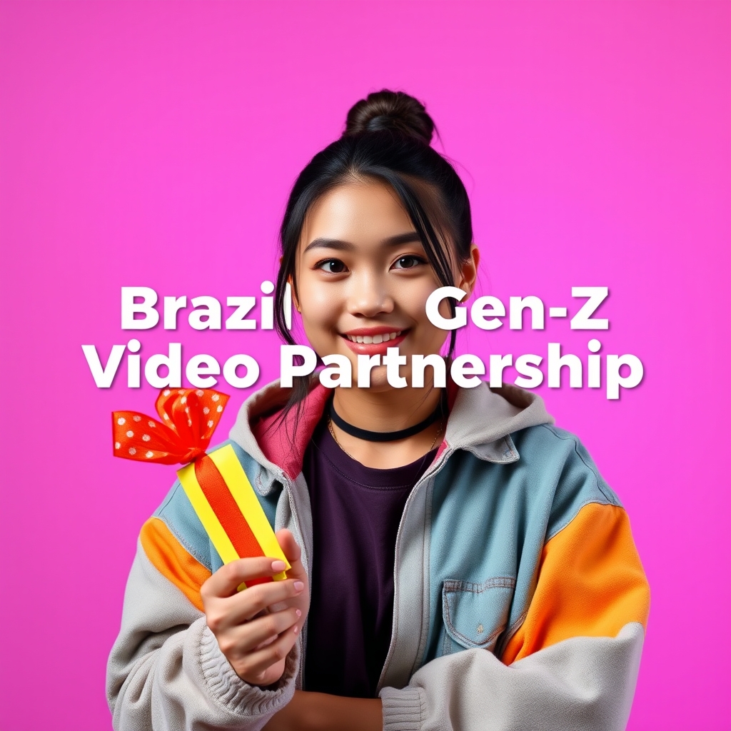Brazilian Gen-Z Giveaway Video Partnership