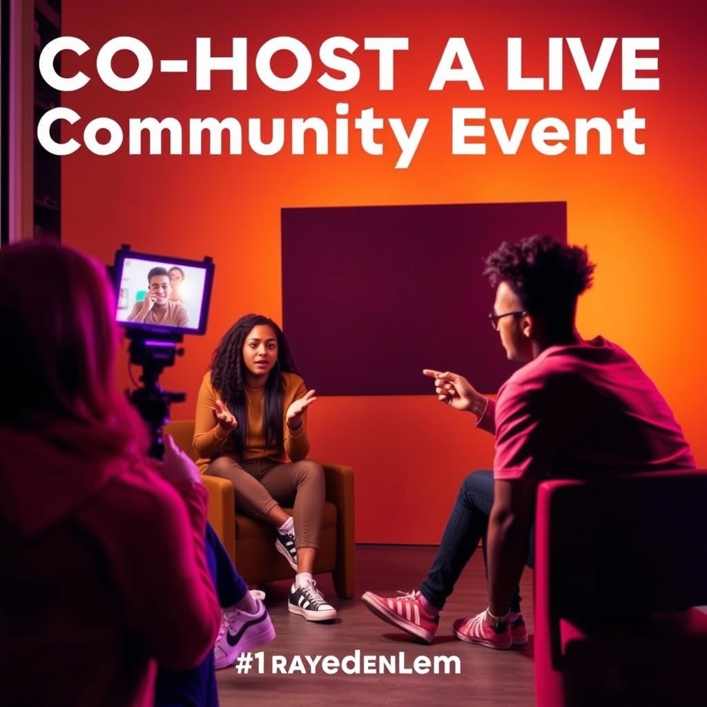 Co-Host a Facebook Live Community Event