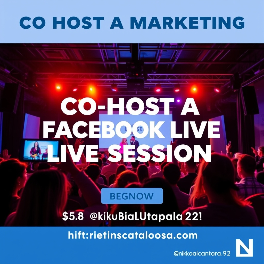 Co-Host a Facebook Live Session