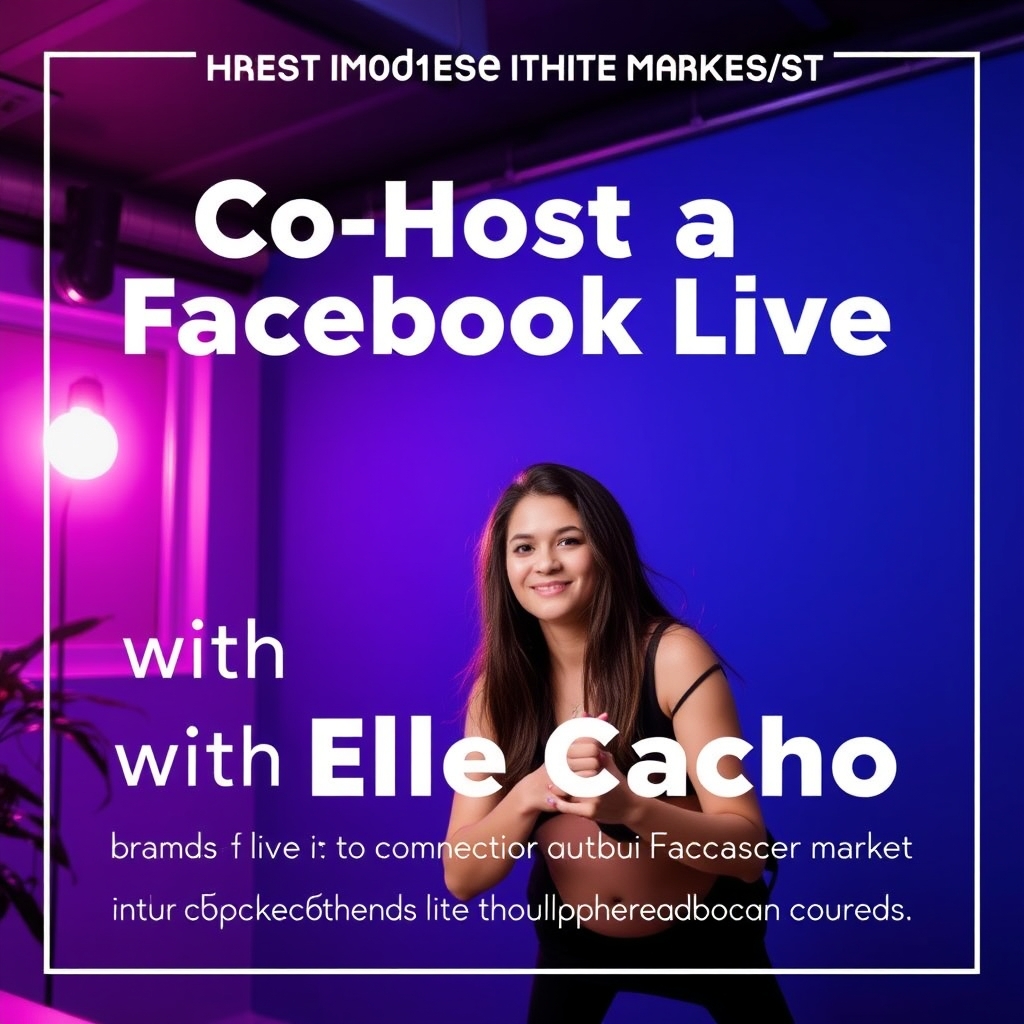 Co-Host a Facebook Live with Elle Cacho