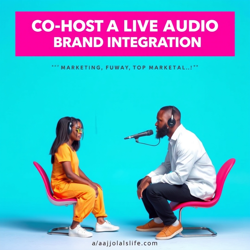 Co-Host a Live Audio Brand Integration