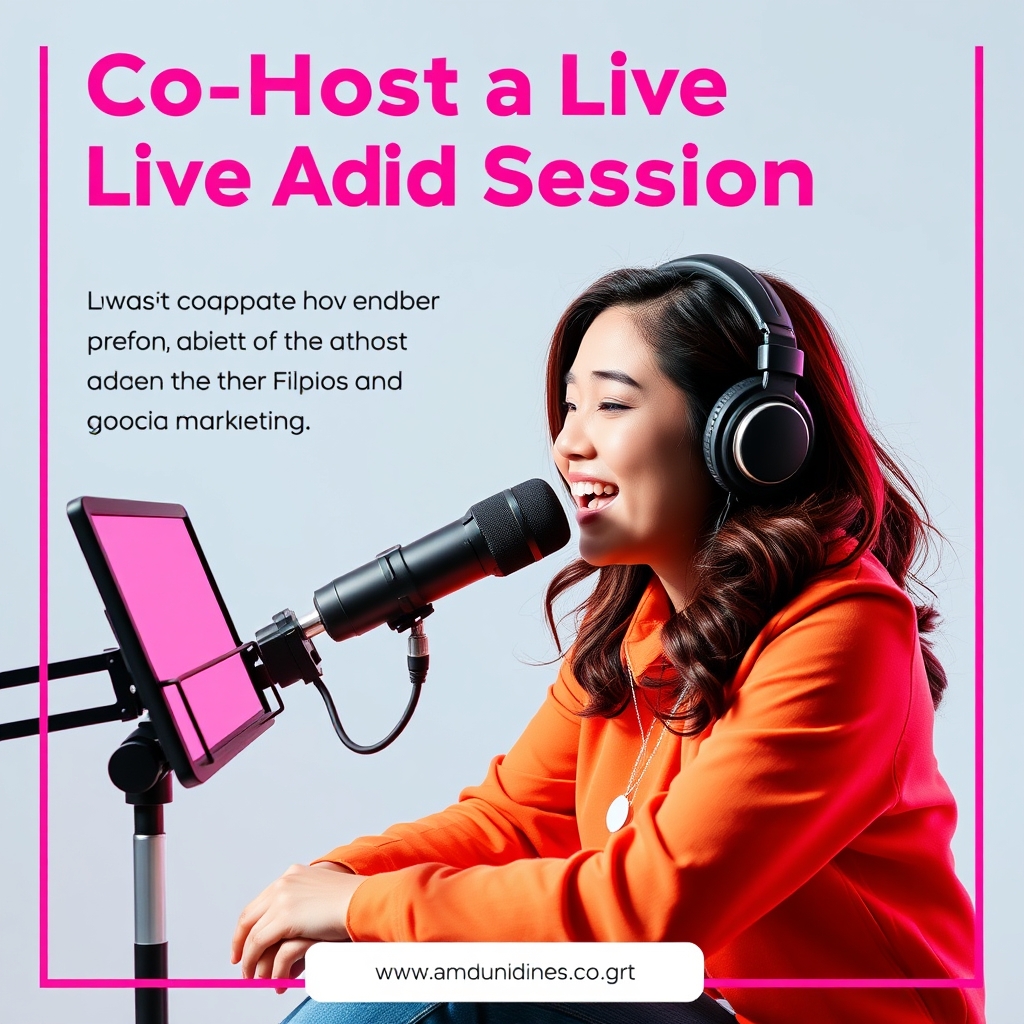 Co-Host a Live Audio Session