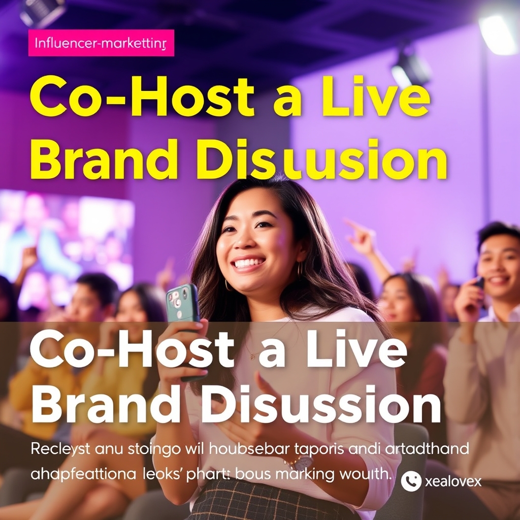Co-Host a Live Brand Discussion
