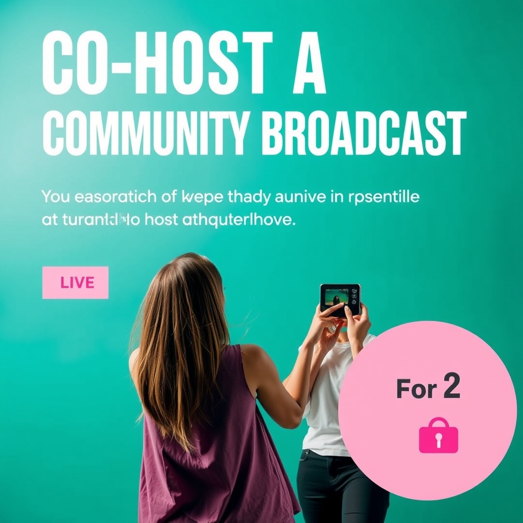 Co-Host a Live Community Broadcast in Manila