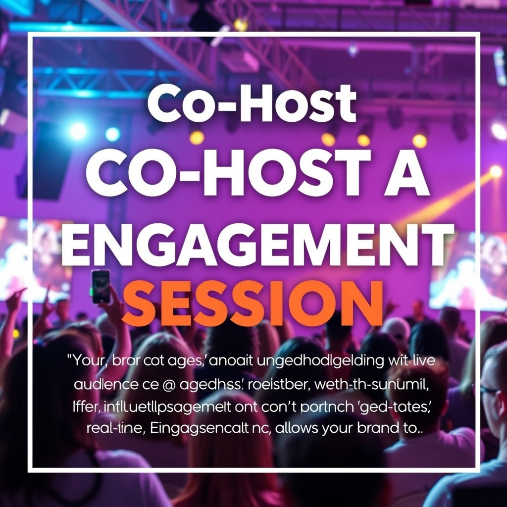 Co-Host a Live Engagement Session