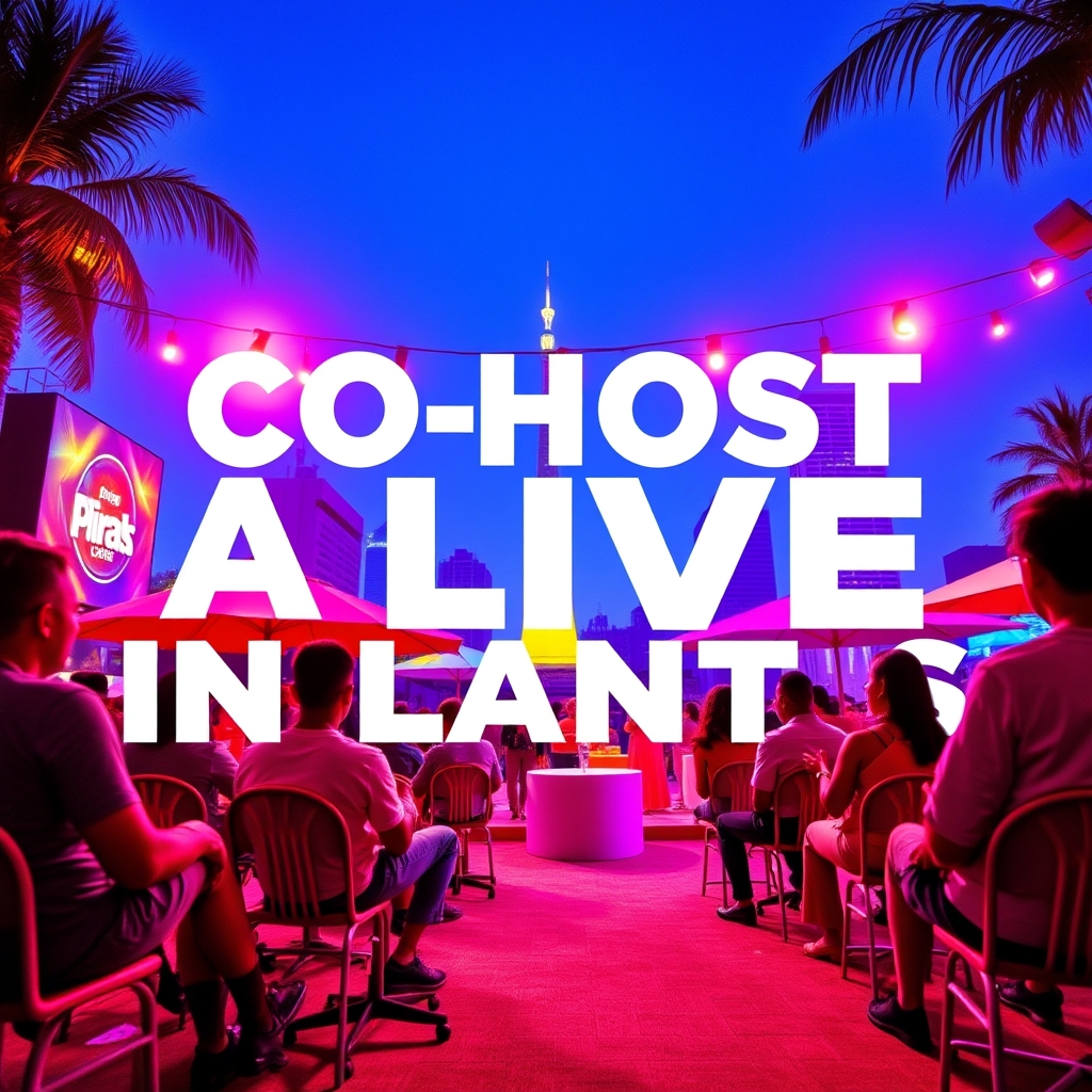 Co-host a Live Event in Lagos