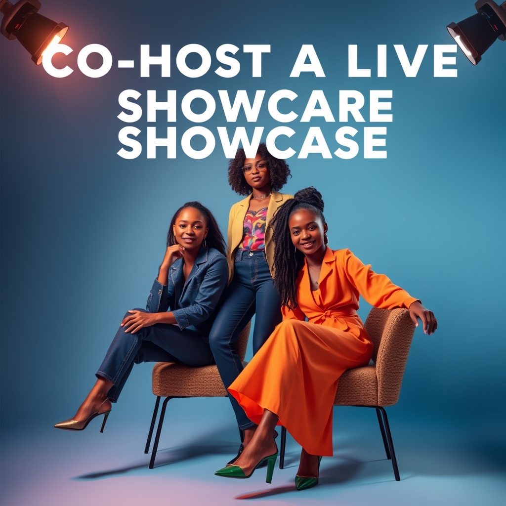 Co-Host a Live Fashion Showcase