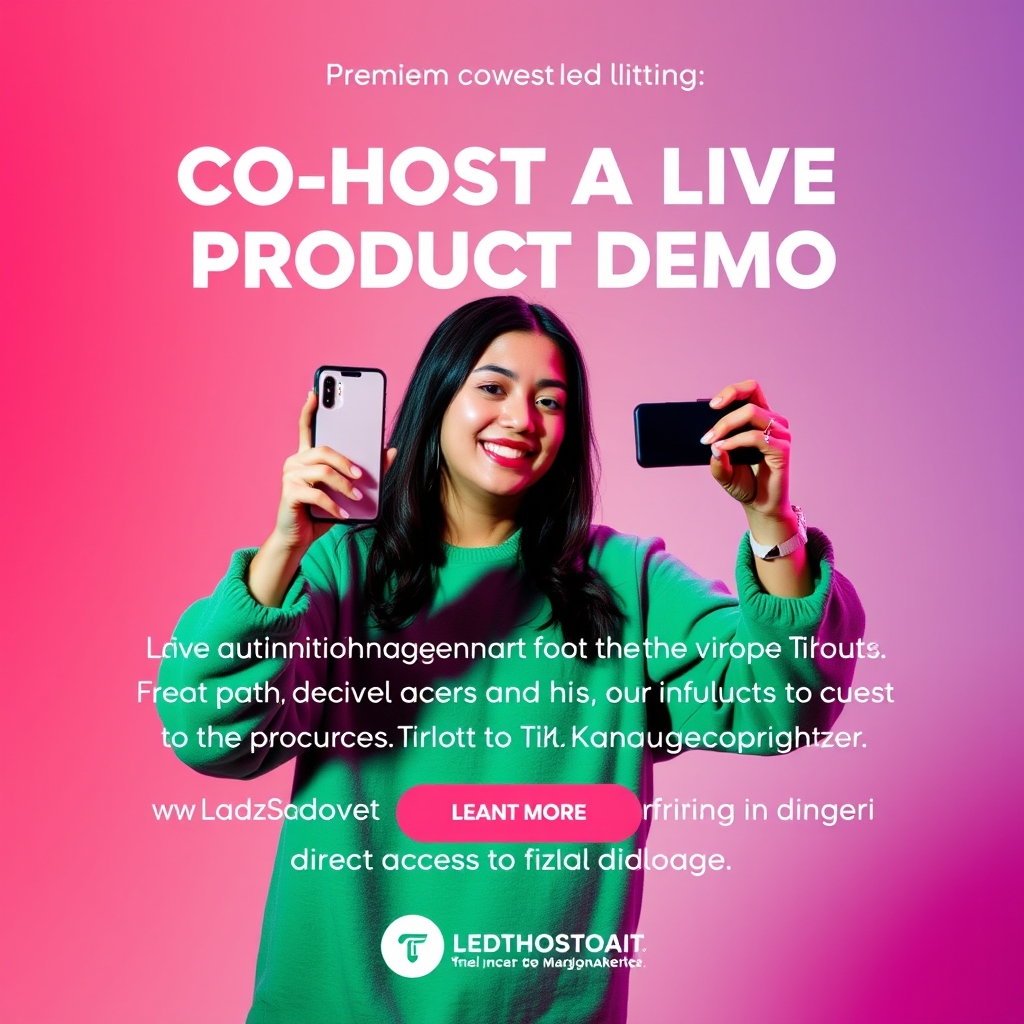 Co-host a Live Product Demo