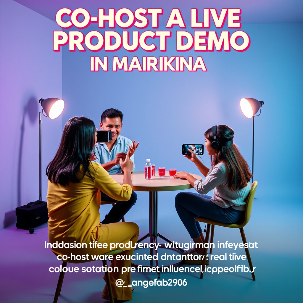 Co-host a Live Product Demo in Marikina