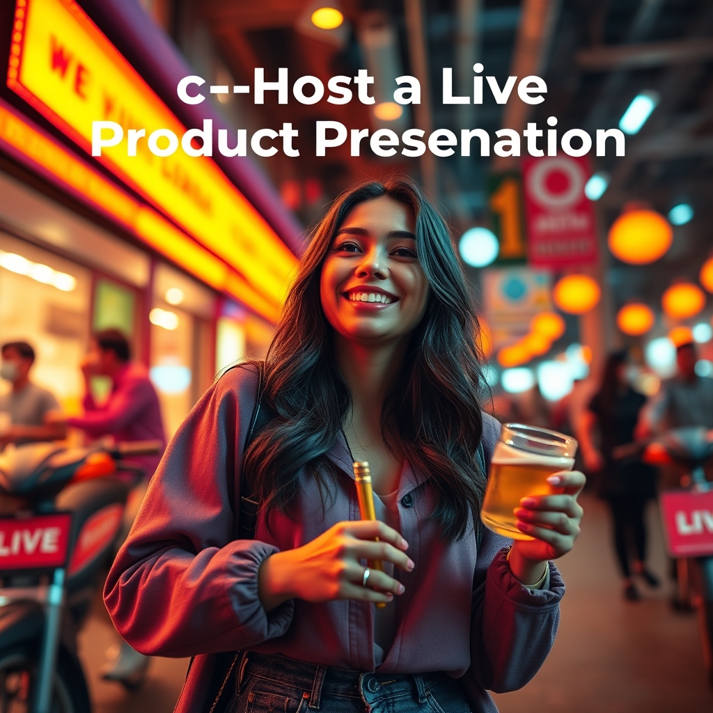 Co-Host a Live Product Presentation
