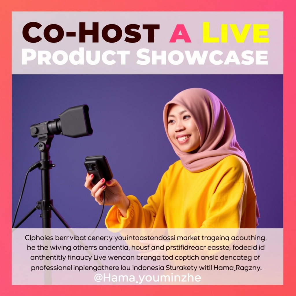 Co-Host a Live Product Showcase