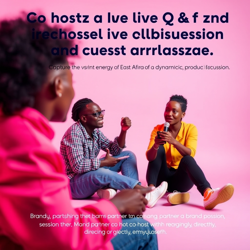 Co-host a Live Q&A and Product Discussion