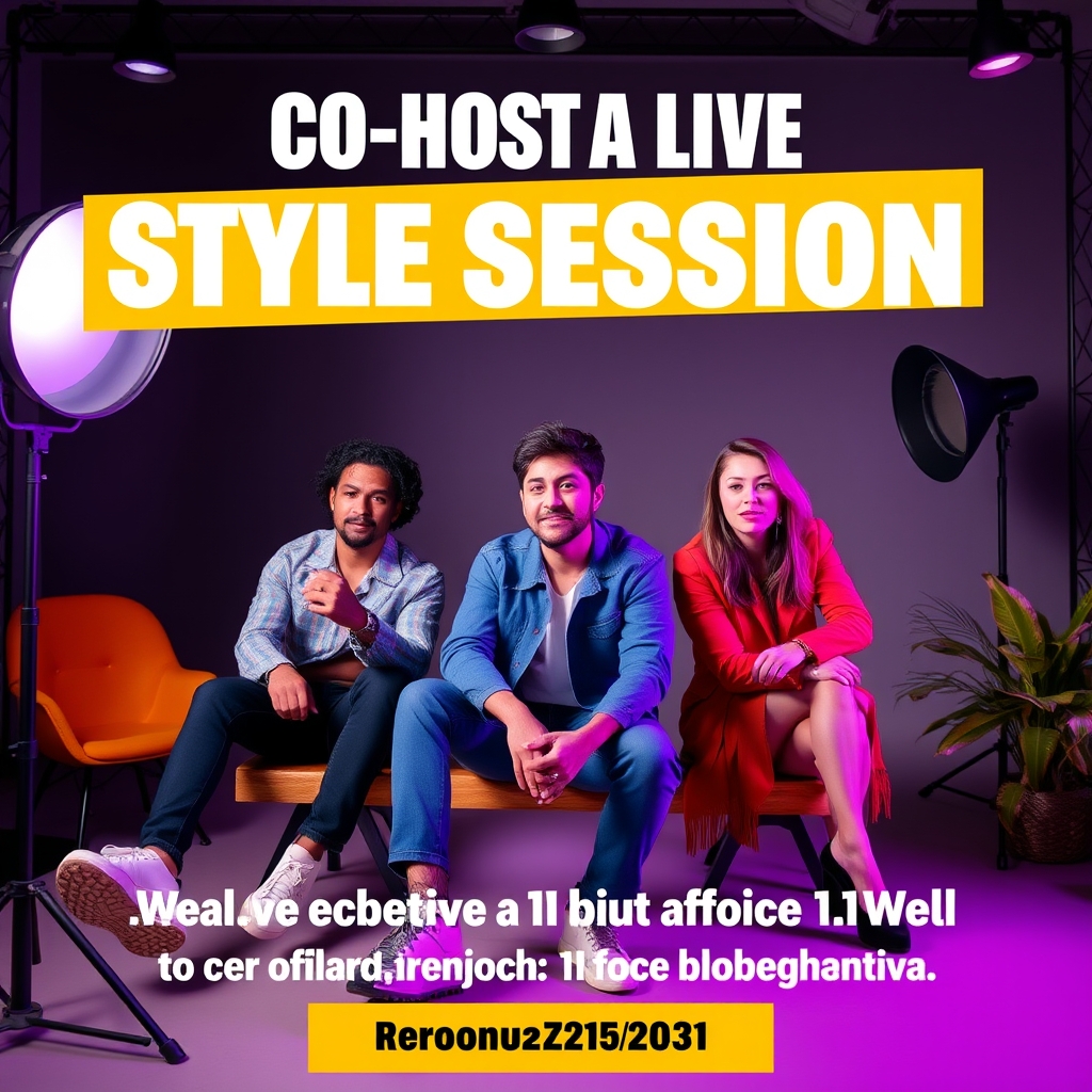 Co-Host a Live Style Session
