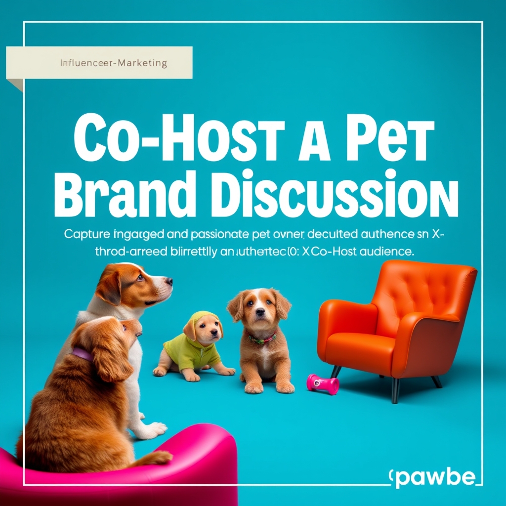 Co-Host a Pet Brand Discussion