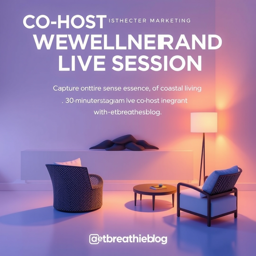 Co-Host a Wellness Brand Live Session
