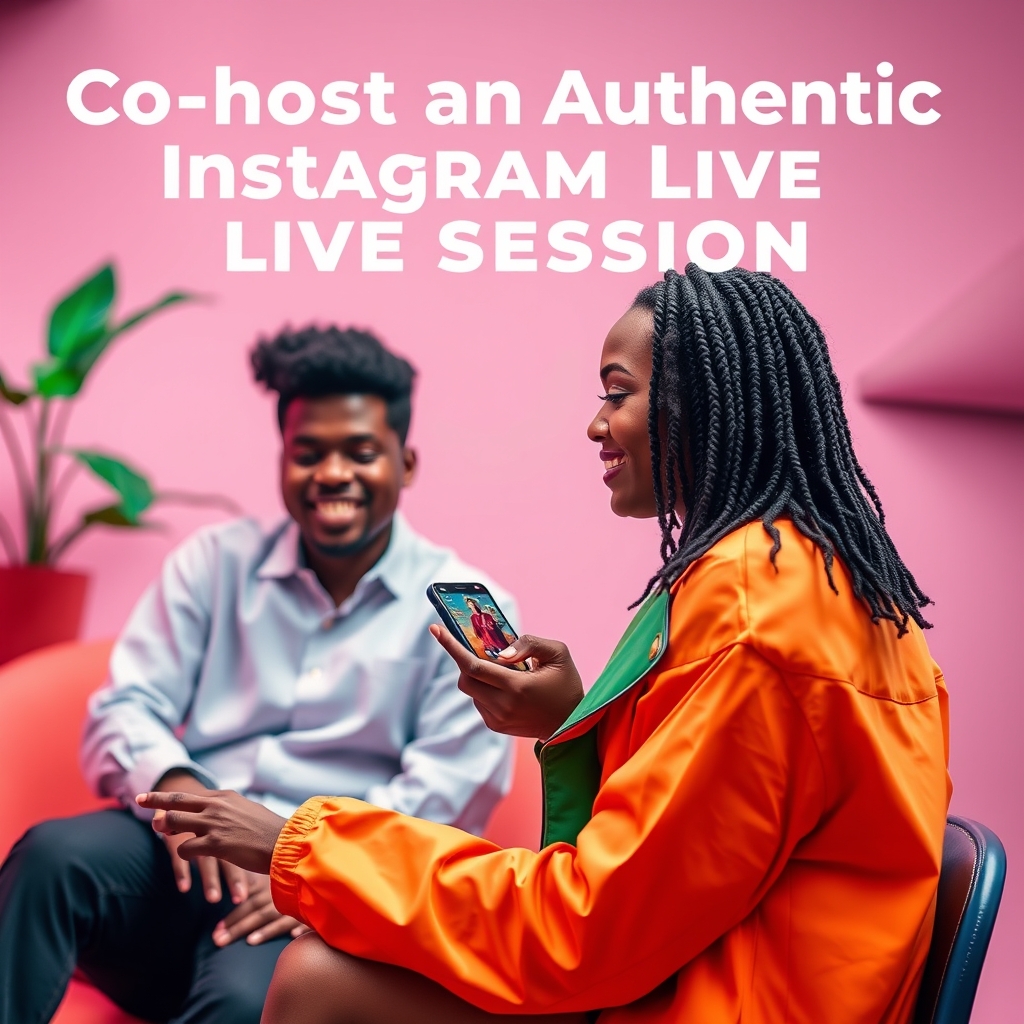 Co-host an Authentic Instagram Live Session