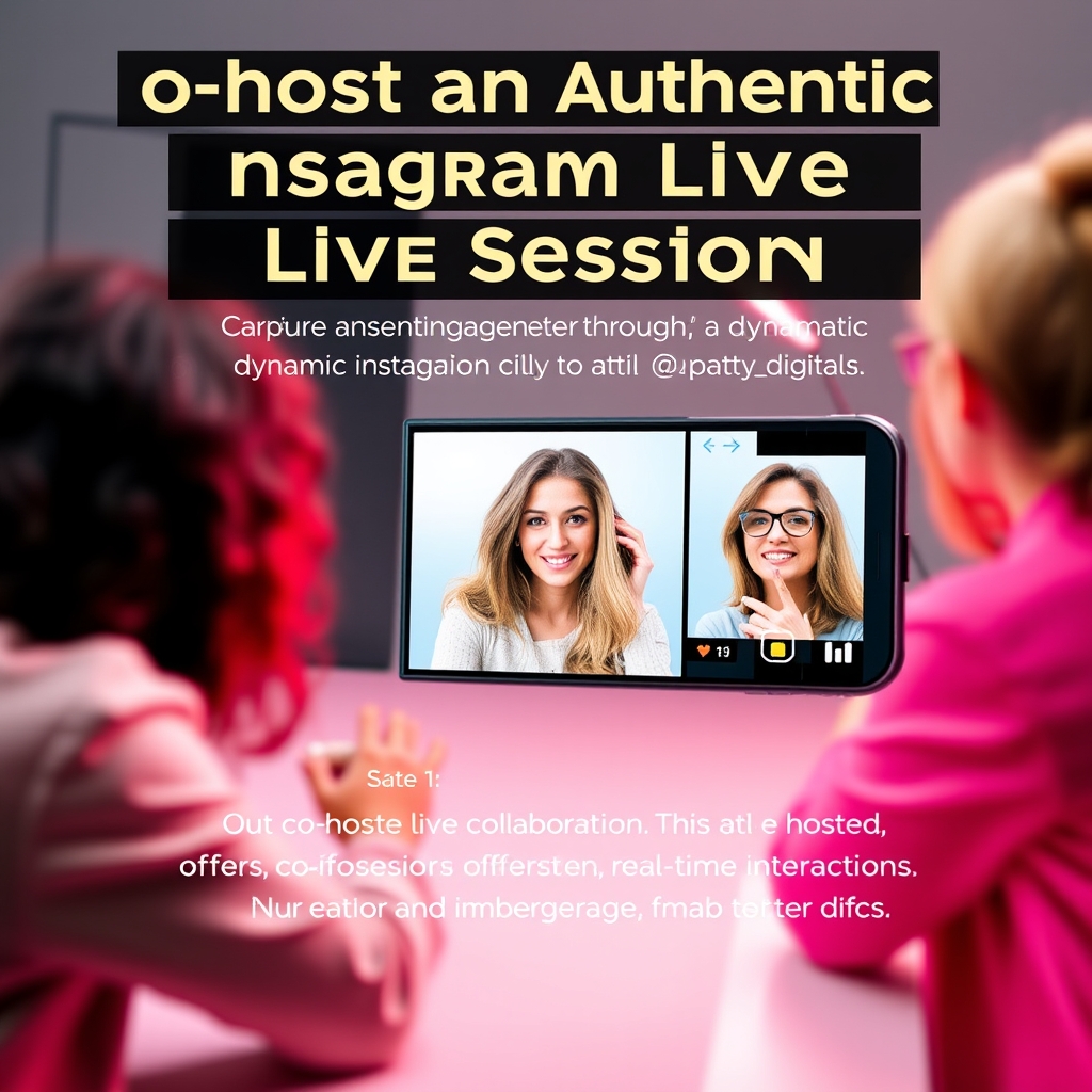 Co-host an Authentic Instagram Live Session