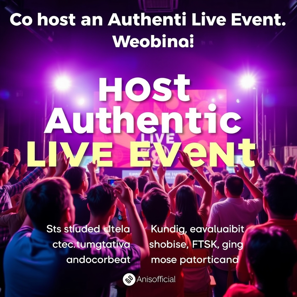 Co-host an Authentic Live Event in West Java