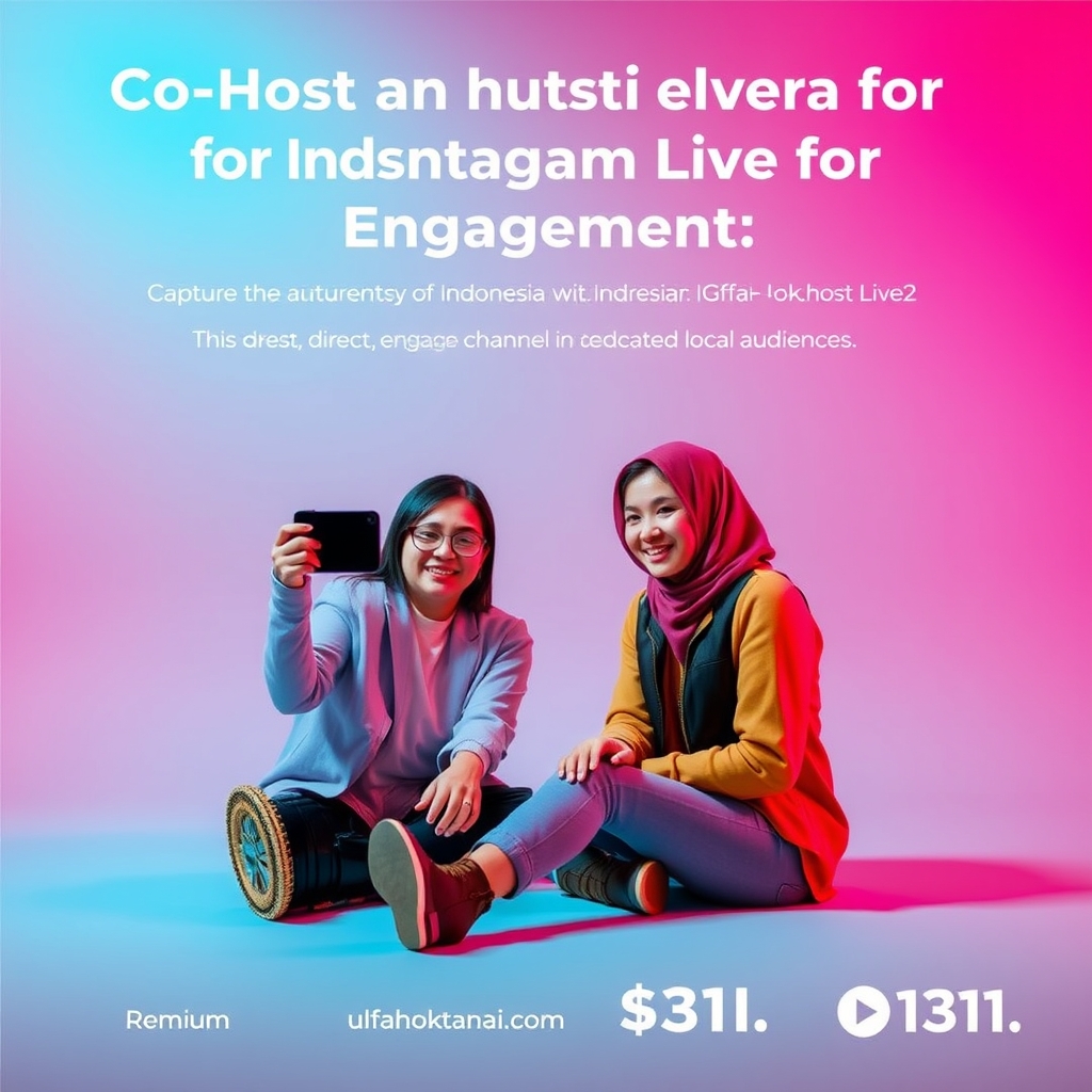 Co-Host an Instagram Live for Indonesian Engagement