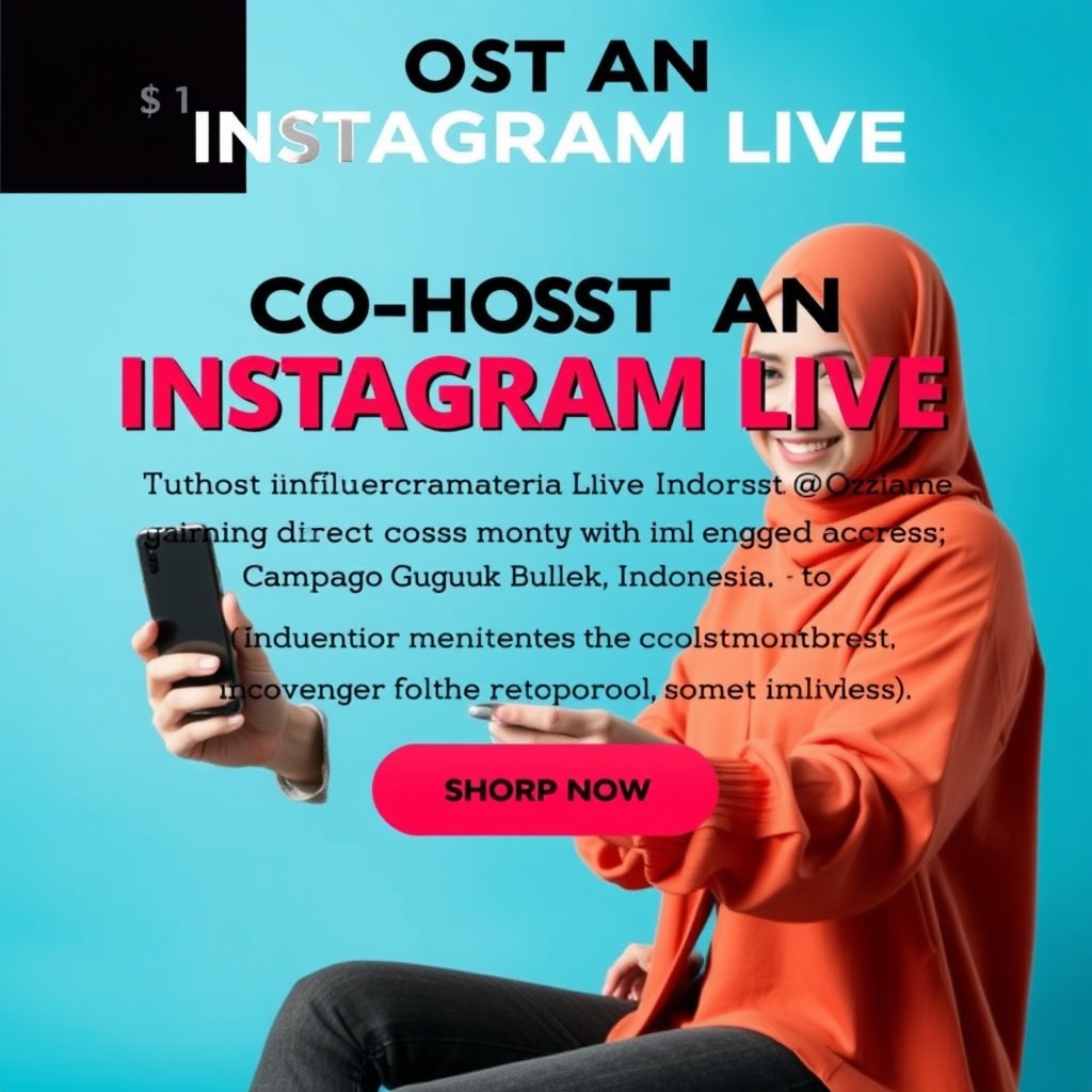 Co-host an Instagram Live in Indonesia