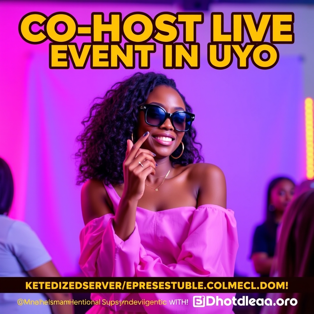 Co-Host Live Event in Uyo