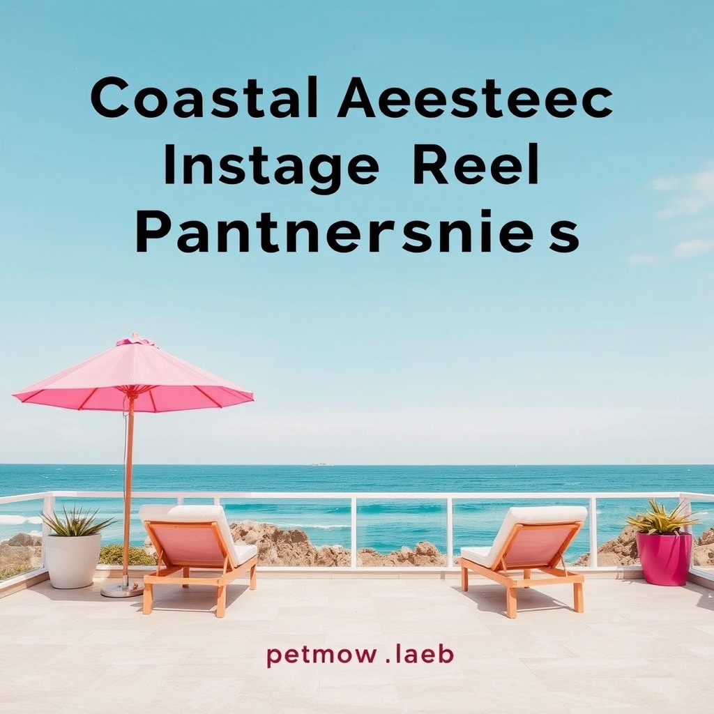 Coastal Aesthetic Instagram Reels Partnership