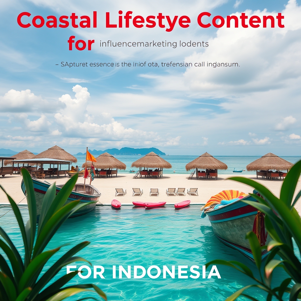 Coastal Lifestyle Content for Indonesia