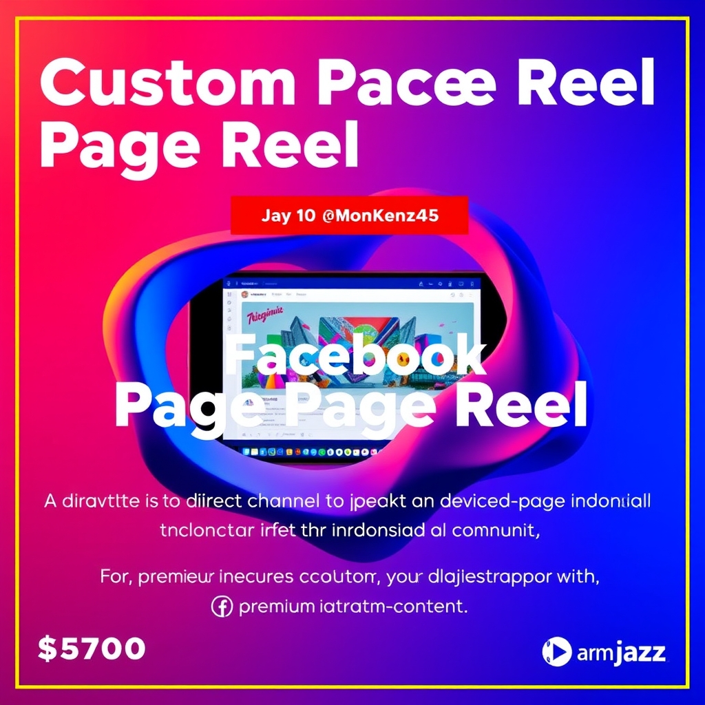 Custom Facebook Page Reel for Indonesia