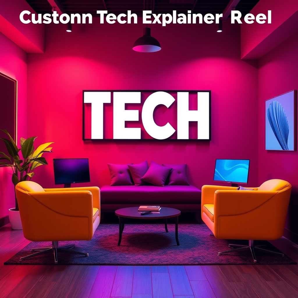 Custom Tech Explainer Reel