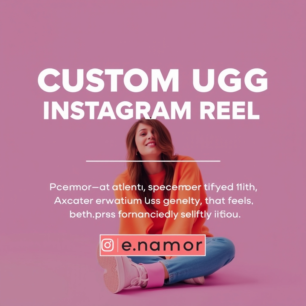 Custom UGC Instagram Reel