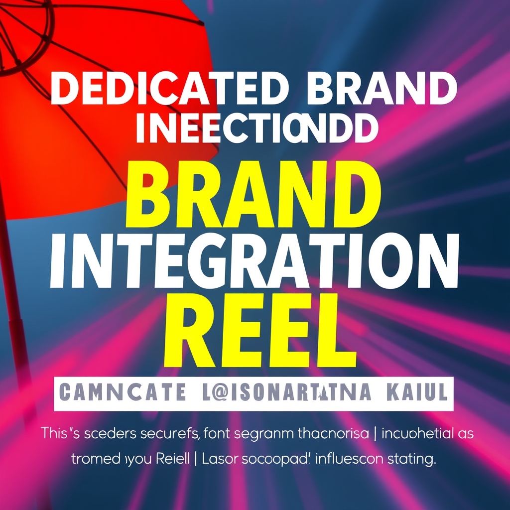 Dedicated Brand Integration Reel