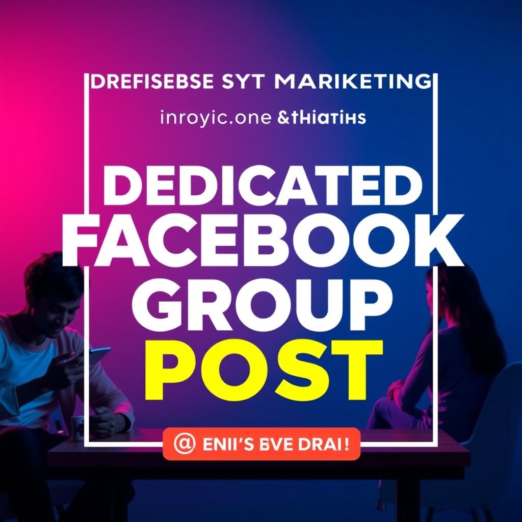 Dedicated Facebook Group Post